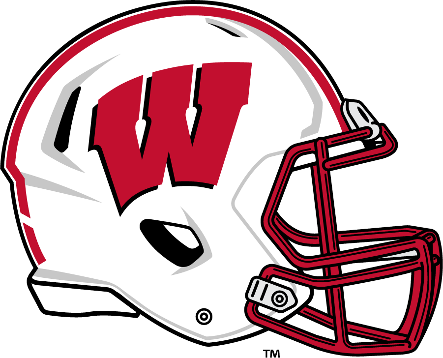 Wisconsin Badgers 2017-Pres Helmet Logo iron on transfers for T-shirts